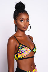 Exotique Palm Bikini Top