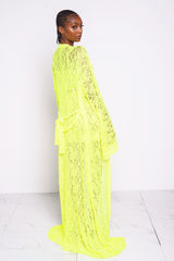 Neon Lacey Kimono