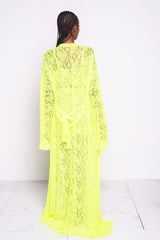 Neon Lacey Kimono