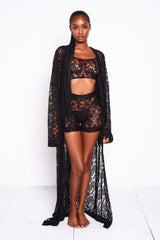 Blackout Lacey Kimono