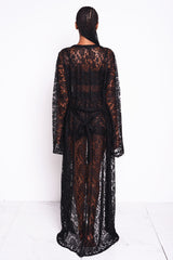 Blackout Lacey Kimono