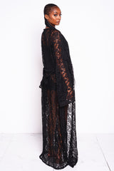 Blackout Lacey Kimono
